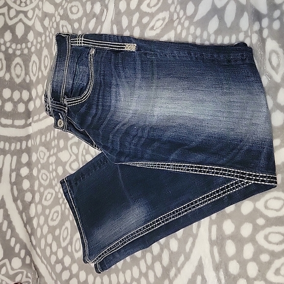 Womens Black Buckle jeans, size 29W. 34L. - Picture 1 of 8